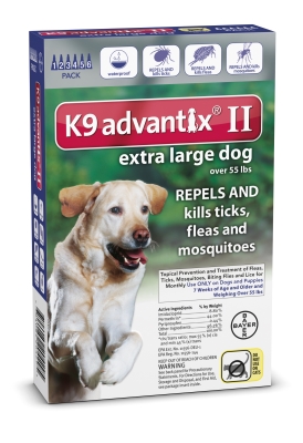 Picture of Bayer Healthcare Animal BY20429 K9 Advantix Ii Extra Large Dog&#44; 6 Pack