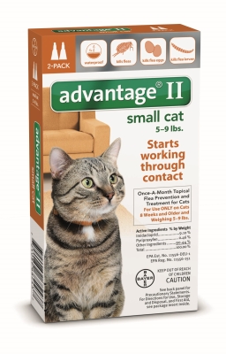 Picture of Bayer Healthcare Animal BY68243 Advantage Ii Small Cat- 2 Pack