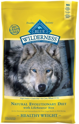 Picture of Blue Buffalo BB00572 Wilderness Healthy Weight Chicken Dry Food For Adult Dog- 24.4 lbs.