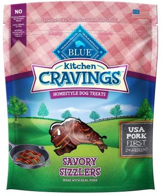 Picture of Blue Buffalo BB10281 Kitchen Cravings Savory Sizzlers Homestyle Dog Treat&#44; 0.37 lbs.