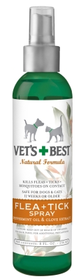 Picture of Bramton BR10346 Vets Best Natural Flea And Tick Spray- 8 Oz.
