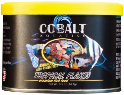 Picture of Cobalt International CB00110 0.5 Oz. Tropical Flakes Premium Fish Food
