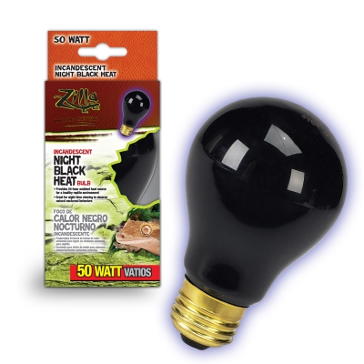 Picture of Energy Savers EN67137 Night Black Heat Incandescent Bulb- 50 Watts