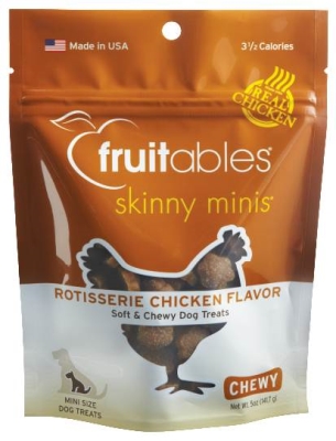 Picture of Fruitables - Vetscience FB00246 Fruitable Skinny Minis Chewy Rotisserie Chicken - 5 Oz.
