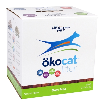 Picture of Healthy Pet AC00380 Okocat Natural Paper Litter Dust Free - 12.3 lbs.