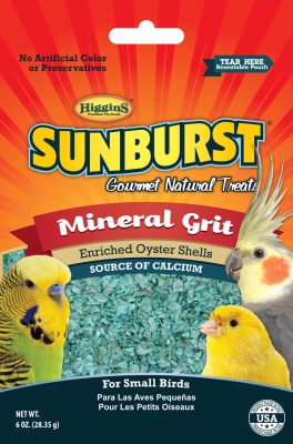 Picture of Higgins Pet Food HS32274 Sunburst Treat Mineral Grit&#44; 6 Oz.