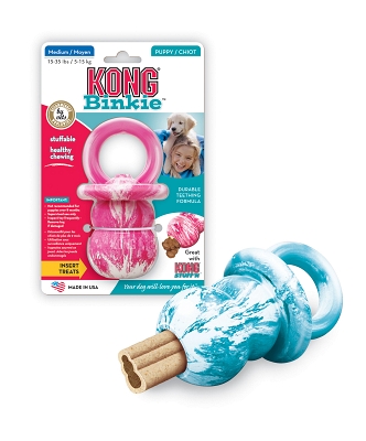 KONG KC13119 Binkie Puppy Toy Medium