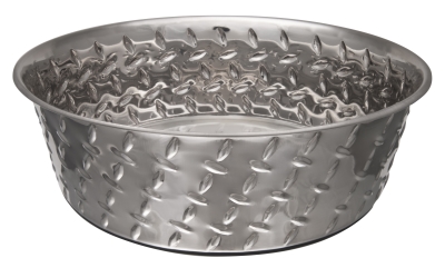 Picture of Loving Pets AO07257 Diamond Plate Bowl- 3 Quart- 0.74 lbs.