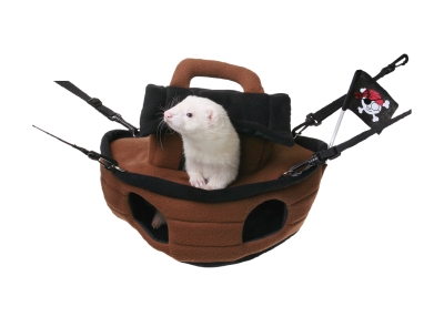 Picture of Marshall Pet Products MR00391 Pirate Ship For Ferrets