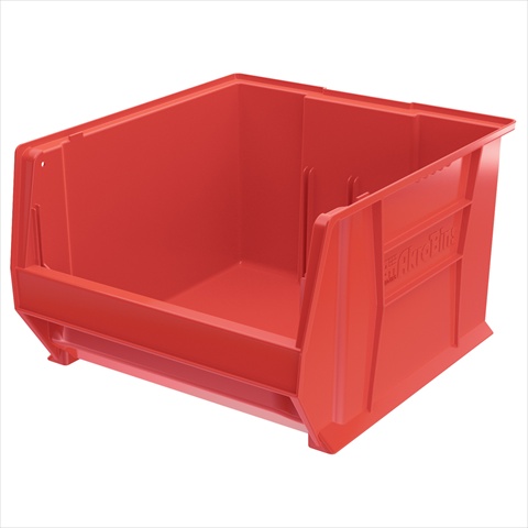 Super Size Akrobin - Red - 20 x 18.38 x 12 in. - Heavy-Duty Storage Bin