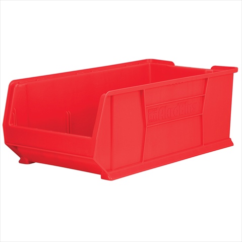 30293RED Super Size Akro Bin, Red - 29.88 x 16.5 x 11 in.