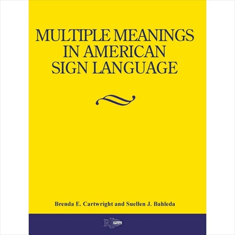 Picture of Cicso Independent B1201 Multiple Meanings in American Sign Language