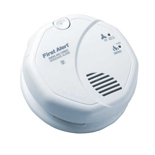 Picture of BRK Electronics SC7010B Hard Wired T3 Smoke & T4 Carbon Monoxide Alarm with Backup