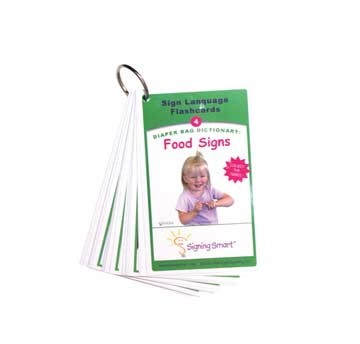 Picture of Cicso Independent B975 Signing Smart Diaper Bag Flashcards - Food Signs