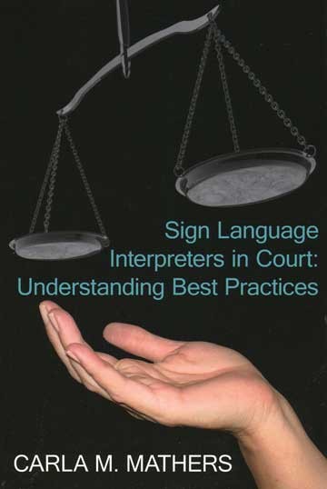 Picture of Cicso Independent B1022 Sign Language Interpreters in Court Soft Cover