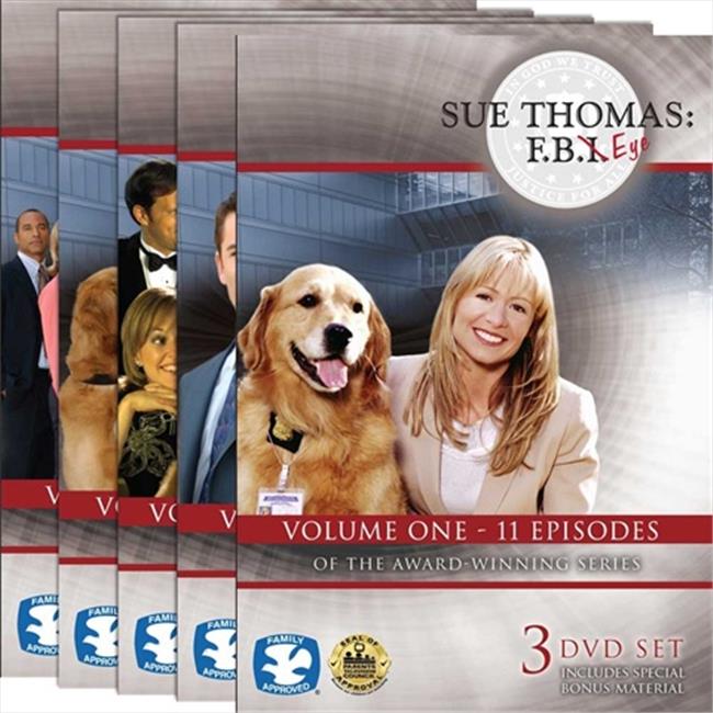 Cicso Independent DVD440 Sue Thomas - F.B.Eye Volumes 1-5 DVD Set