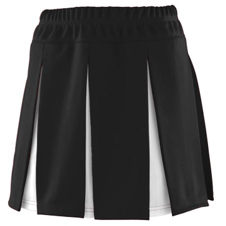 9115A Ladies Liberty Skirt - Black & White, Extra Large