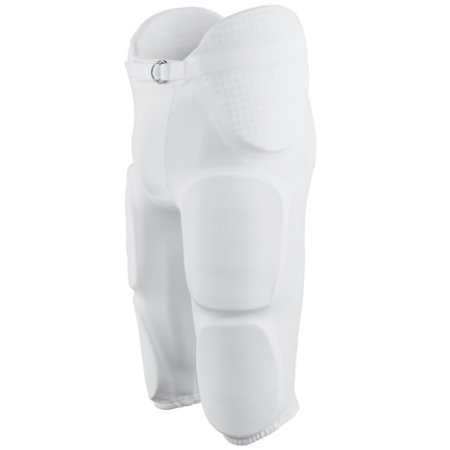 Picture of Augusta 9600A Gridiron Integrated Football Pant - White- 2X