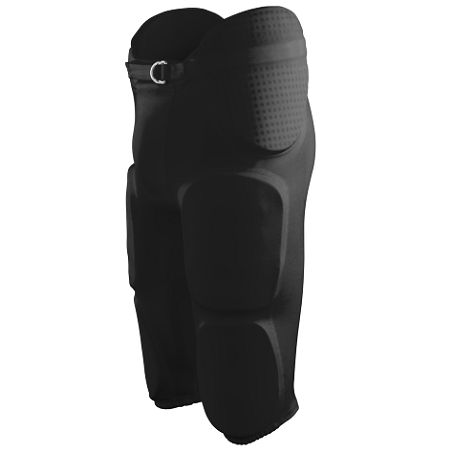 Picture of Augusta 9600A Gridiron Integrated Football Pant - Black- Large