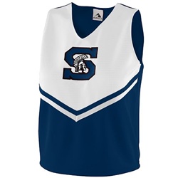 9111A Girls Pride Shell - Navy & White, XXS