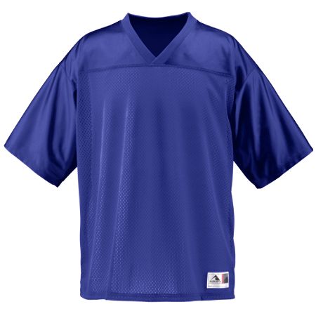 Picture of Augusta 258A Youth Stadium Replica Jersey- Purple- Small