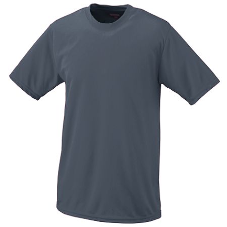 Augusta 791A Youth Wicking T-Shirt - Graphite- Medium