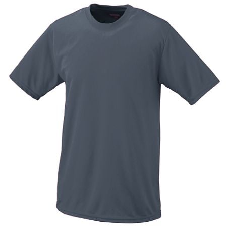 Augusta 791A Youth Wicking T-Shirt - Graphite- Large