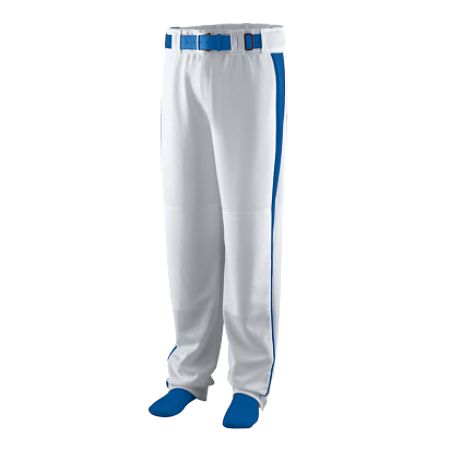 Picture of Augusta 1465A Triple Play Baseball And Softball Pant- Silver and Royal- XL