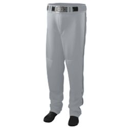 Picture of Augusta 1446A Youth Series Baseball & Softball Pant With Piping - Silver & Red- XS