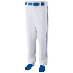 Picture of Augusta 1495A Adult Sweep Baseball & Softball Pant - White & Royal- 2X