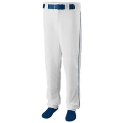 Picture of Augusta 1495A Adult Sweep Baseball & Softball Pant - White & Navy- 3X