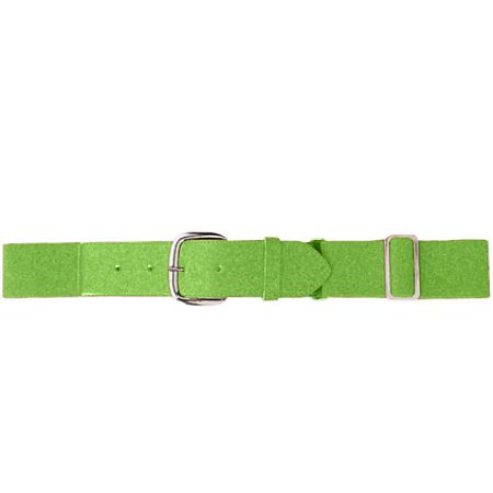Augusta 6001A Elastic Baseball Belt- Lime - One Size