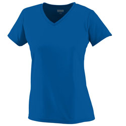 Picture of Augusta 1790A Ladies Wicking Tee- Royal Blue - Medium