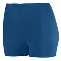 Augusta 1211A Girls Poly & Spandex 2.5 In. Short - Navy, Extra Small Augusta 1211A Girls Poly & Spandex 2.5 In. Short - Navy, Extra Small