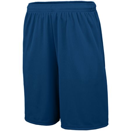 Augusta 1429A Youth Pocketed Training Short - Navy- Large
