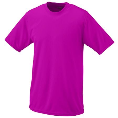 791A Youth Wicking Tee - Power Pink, Extra small