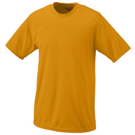 Augusta 791A Youth Wicking Tee - Gold- Extra small