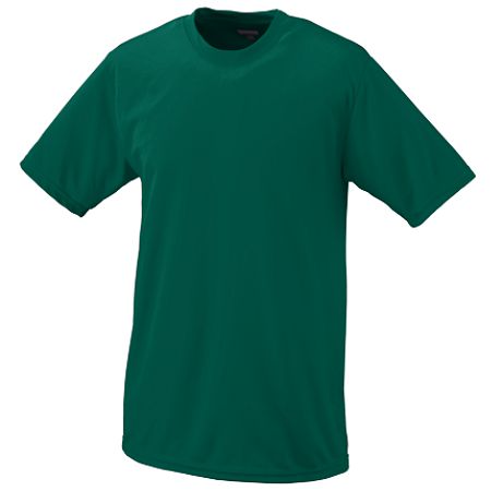 791A Youth Wicking Tee - Dark Green, Extra small