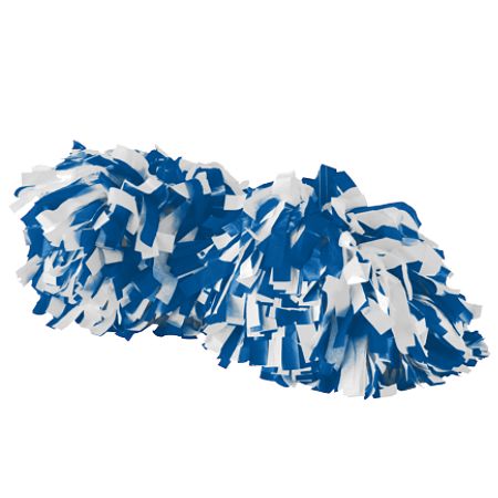 Picture of Augusta 6003A Spirit Pom - Royal & White- One Size
