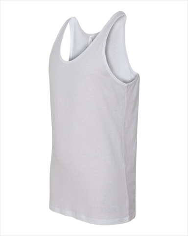 Picture of Bella-Canvas C3480 Unisex Jersey Tank&#44; White&#44; Small