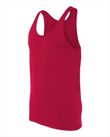 Picture of Bella-Canvas C3480 Unisex Jersey Tank&#44; Red&#44; Small