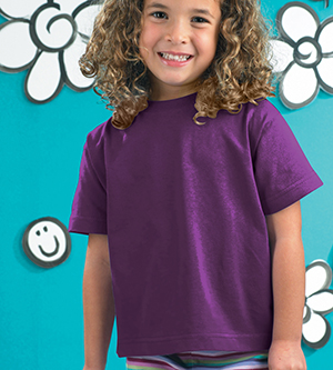 3301J Juvenile T-Shirt - Purple- Size 7