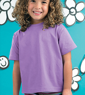 3301J Juvy Short Sleeve Cotton T-Shirt - Lavender- 7