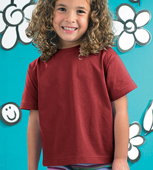 3301J Juvy T-Shirt- Garnet- Size- 7