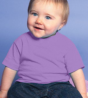 3401 Infant Cotton T-Shirt, Lavender, Size - 24