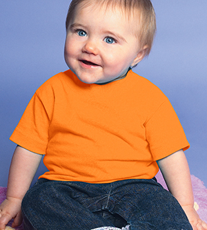 3401 Infant Cotton T-Shirt- Mandarin - Size 18