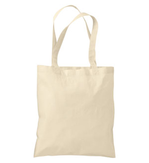 8502B Canvas Tote - Natural- One Size