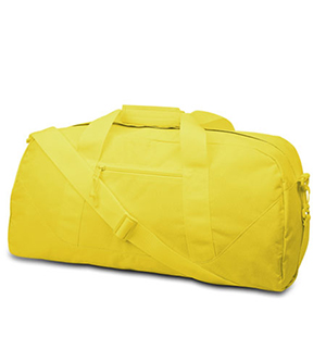 8806 Game Day Large Square Duffel - Bright Yellow- One Size