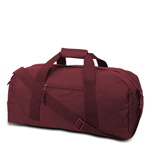 8806 Game Day Large Square Duffel - Maroon- One Size
