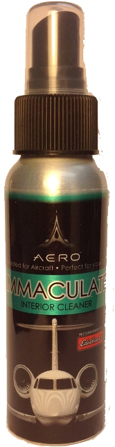 Picture of Aero 4633 2.5 Oz. Immaculate Vinyl- Plastic- Multi Purpose Cleaner- Mini Aluminum Bottle